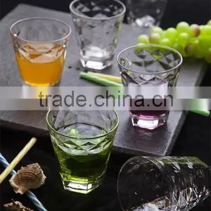 278ml Old Fashion Emboss Glass Cup Glass Juice Cup thumbnail-4