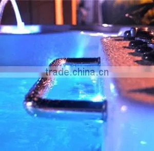 Cheap Portable Fiberglass Swimming Pool With Spa Cover thumbnail-2