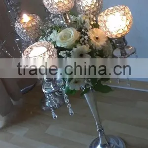 Candelabra With 5 Crystal Holder thumbnail-3