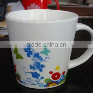 10oz Standard Size Porcelain Cup With Handle thumbnail-5