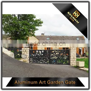Modern Laser Cut Design Main Aluminum Entrance Door for Villa thumbnail-5