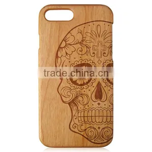 Eco-friendly Wooden Case,100% Wood Phone Case for IPhone7 7plus thumbnail-1