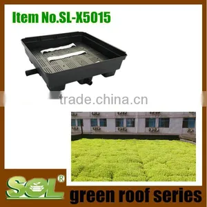 China Manufacture F-gardening Vertical Green Roof Rooftop Garden Modular Planter thumbnail-6