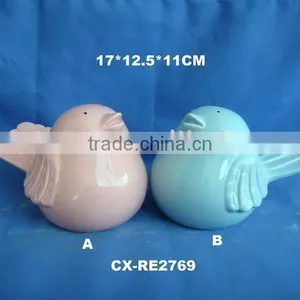 Beautiful Ceramic Animal With Pot, Planter thumbnail-1