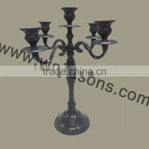 Wedding Black Candelabra & Wedding Floor Candelabra thumbnail-1
