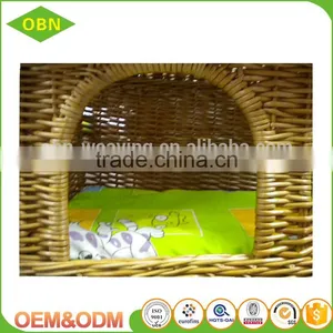 Wholesale New Desigh Handmade Wicker Dog House Outdoor Pet House thumbnail-5