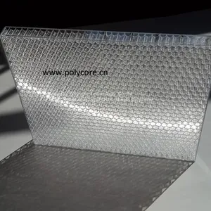 Fire-retardant Light Transmission Light Weight Honeycomb Composite Panel thumbnail-5