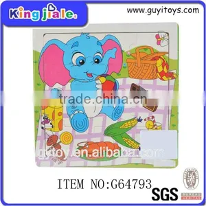 DIY Toy Wooden Elephant Puzzle thumbnail-3