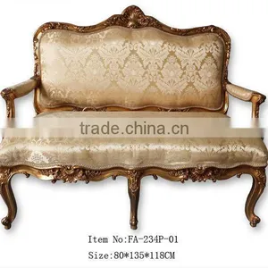 FA-234P-01 Antique Furniture Sofa Set With 2-seat thumbnail-3