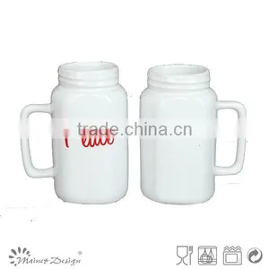 19oz Stoneware Ceramic Mug Jar thumbnail-1