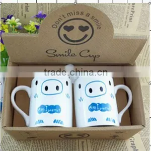 2016 Valentines Day Gifts of Ceramic Couple Mug thumbnail-1