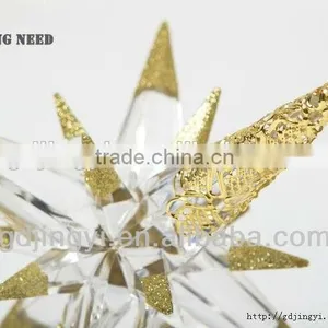 Acrylic Hanging North Star Christmas Tree Topper Ornament thumbnail-6