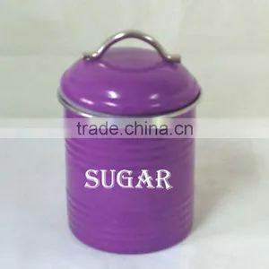 Kitchen Storage Canister With Lid thumbnail-1
