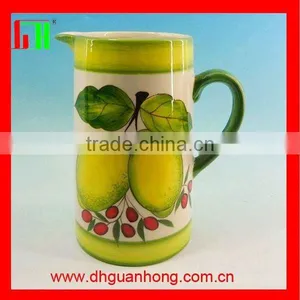 Hot Sale Dolomite Handpainted Ceramic Water Can thumbnail-1