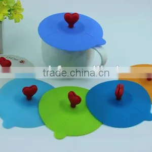 Rubber Cover for Mug Silicone Drinking Glass Lid thumbnail-1