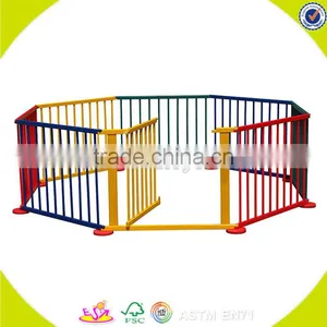 Wholesale Wooden Folding Playpen Cheap Wooden Folding Playpen High Quality Wooden Folding Playpen W08H009 thumbnail-1