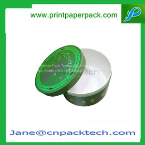 Custom Color Printed Fancy Round Box Tube Paper Boxes Flower Cosmetic Box thumbnail-1