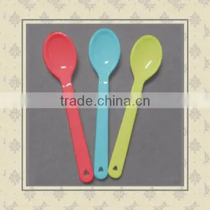 Customized Your Own Cande Color High Quality Plastic Spoons for Kids Children 2015 New Product Promotion thumbnail-1