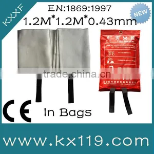 100%Fiberglass 1*1m Ship Fire Protection Products Fire Blankets thumbnail-1