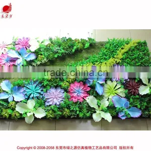 High Quality Artificial Vertical Garden Decorative Artificial Plant Wall for Indoor and Outdoor thumbnail-2