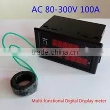 AC 80-300V 100A Multi-functional Digital Display Meter DL69-2048 thumbnail-1