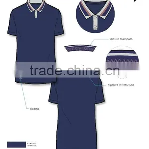 Men's Knit Short t Shirt ODM Service thumbnail-1