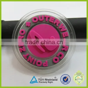 OEM Design Round Glow in the Dark Patch Sew on Clothing Rubber Patch thumbnail-4