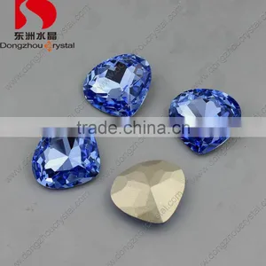 Diamond Cut Stone Sew on Rhinestone Claw Setting Crystals thumbnail-4