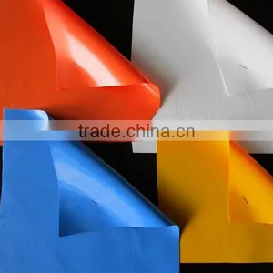 Stock Lots of B Grade Pvc Coated Tarpaulin Fabric for Tent and Cover Used thumbnail-4