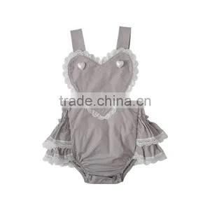 Wholesale Fashion Newborn Baby Clothes Girls Boutique Clothing 2017 Baby Romper thumbnail-6
