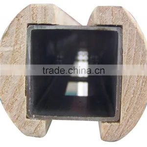 Shop Round Wooden Outrigger Wall Mounted Wooden Display System thumbnail-3