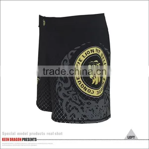 High Quality Custom Desgin Sublimated Print Fight Mma Shorts thumbnail-4