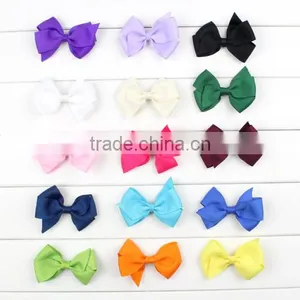3" Ribbon Bow Clips thumbnail-1