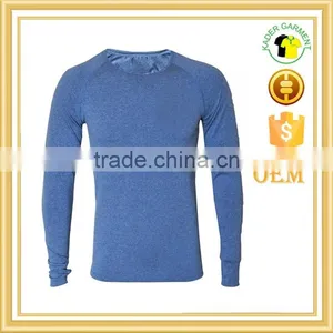 Long Sleeve t Shirt With Thumb Holes, Workout t Shirt for Man thumbnail-1