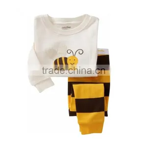 S32655W 2017 New Spring Autumn Children's Pajamas Suit Animal Printed Pajamas Childrens Sleepwear thumbnail-5