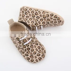 Dark Spot Cheap Leather Shoes Leather Flat Infant Shoes thumbnail-6