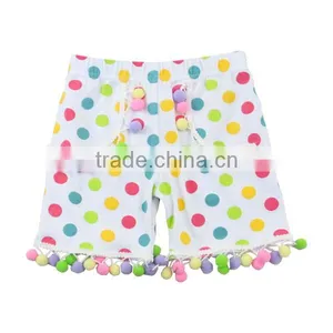 Wholesale Sweat Girls Shorts Flower Print Lovely Short Pants Baby Boutique Clothing Sweet Shorts thumbnail-3