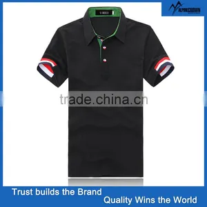 2017 Fashionable 95% Polyester 5% Spandex Polo Shirts thumbnail-2