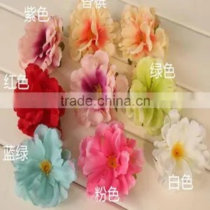 Artifical Peony And Rose Flower Hair Accessory Hair Clips For Outdoor thumbnail-1