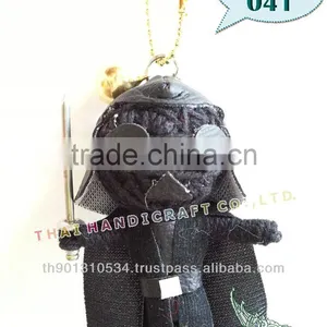Handmade Keychains Keyrings Voodoo Doll String Accessories Bag Gifts thumbnail-1