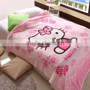 Multi Function Fashion Printed Fleece Blankets For Girl Child thumbnail-3