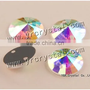 Crystal AB Sew on Rhinestones,sew on Stones thumbnail-2