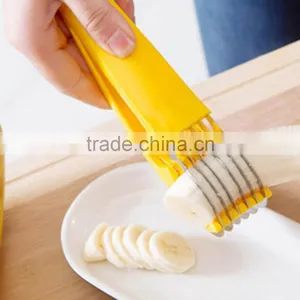 Banana Slicer Chopper Cutter Cucumber Vegetable Peeler Salad Home Tool Fruit Cucumber Vegetable Slicer Kitchen Tools KC1011 thumbnail-1