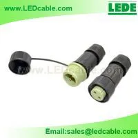 IP68 Waterproof Cable Connector With Dust Cover thumbnail-1
