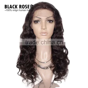 Glueless Brazilian Full Lace Wigs Human Hair With Baby Hair thumbnail-4