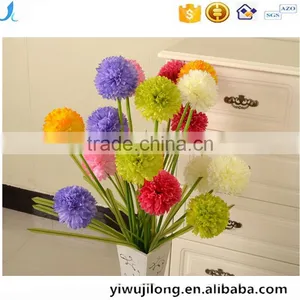 3 in One Lovely Decorative Artificial Silk Ball Flower thumbnail-1