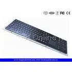 IP65 Black Industrial Metal Kiosk Keyboard With Touchpad And Function Keys thumbnail-1