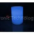 Valentine's Day Flameless Blue Body LED Candles With Timer 3inch 6inch thumbnail-1