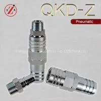 QKD-Z Carbon Steel Single Shut-off Pneumatic Quick Coupler thumbnail-1