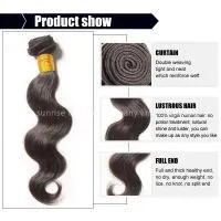 Luvin Hair Brazilian Loose Wave Hair 3 Pcs 6A Unprocessed Brazilian Virgin Hair Loose Wave Wet And Wavy Virgin Brazilian Hair thumbnail-3